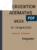 Scheme - Intervention Week 1