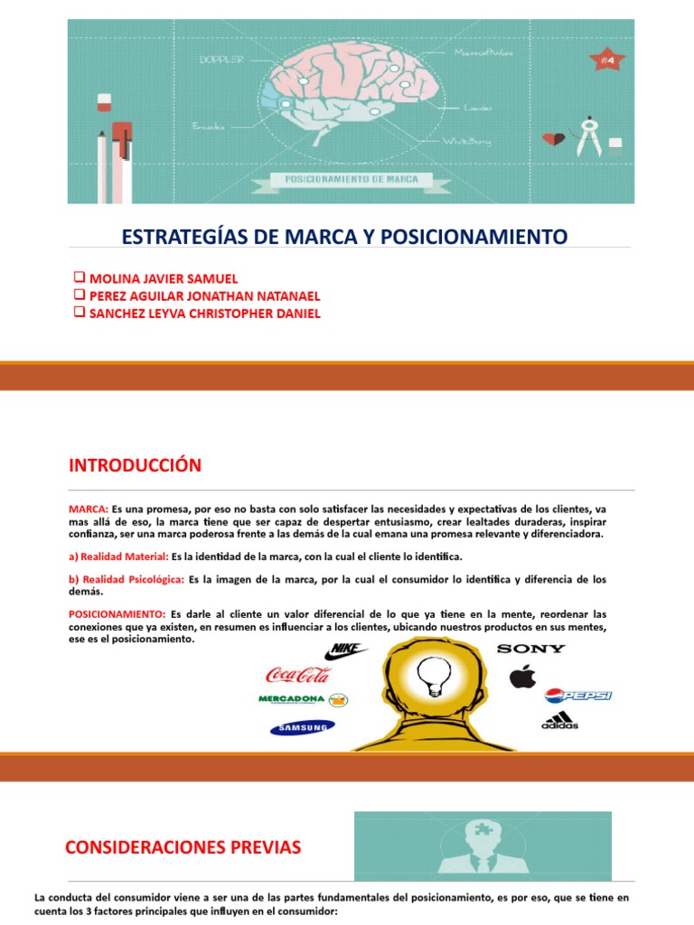 Estrategias de Marca y Posicionamiento | PDF | Marca | Producto (Negocio)