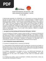 edital popfor 2011 e ficha de inscrição