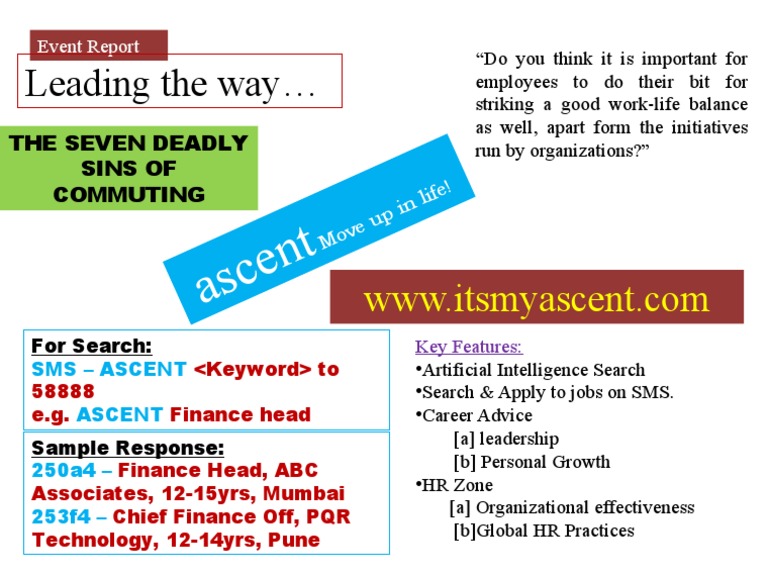 Ascent: AI Job Search & Career Growth | PDF | Career & Growth