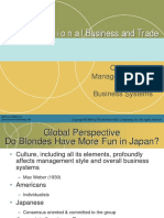 Internationalbusinessandtrade: Culture, Management Style, and Business Systems