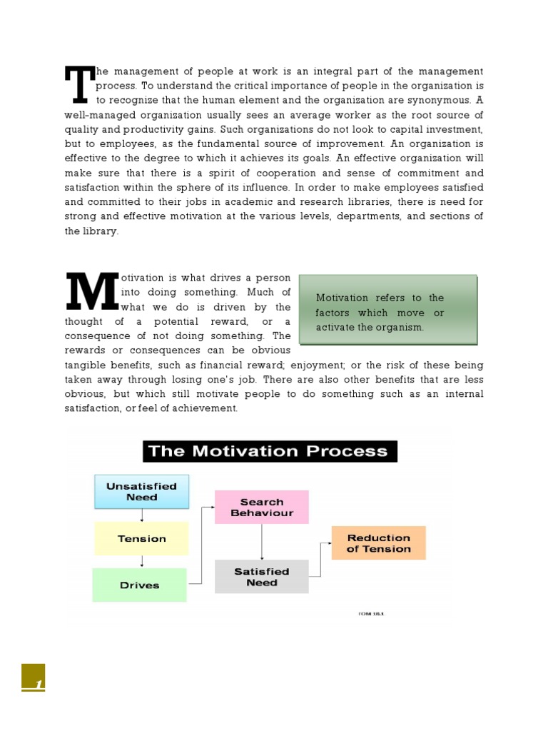 Theories of Motivation in Organizations | PDF | Motivation | Motivational