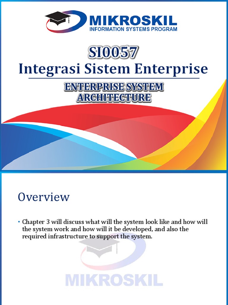 Chapter 3 Enterprise System Architecture | PDF