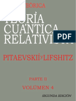 Física Teórica, Vol. 4. Teoría Cuántica Relativista 2