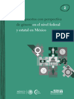Budgets With a Gender Perspective at Federal and State Levels in Mexico