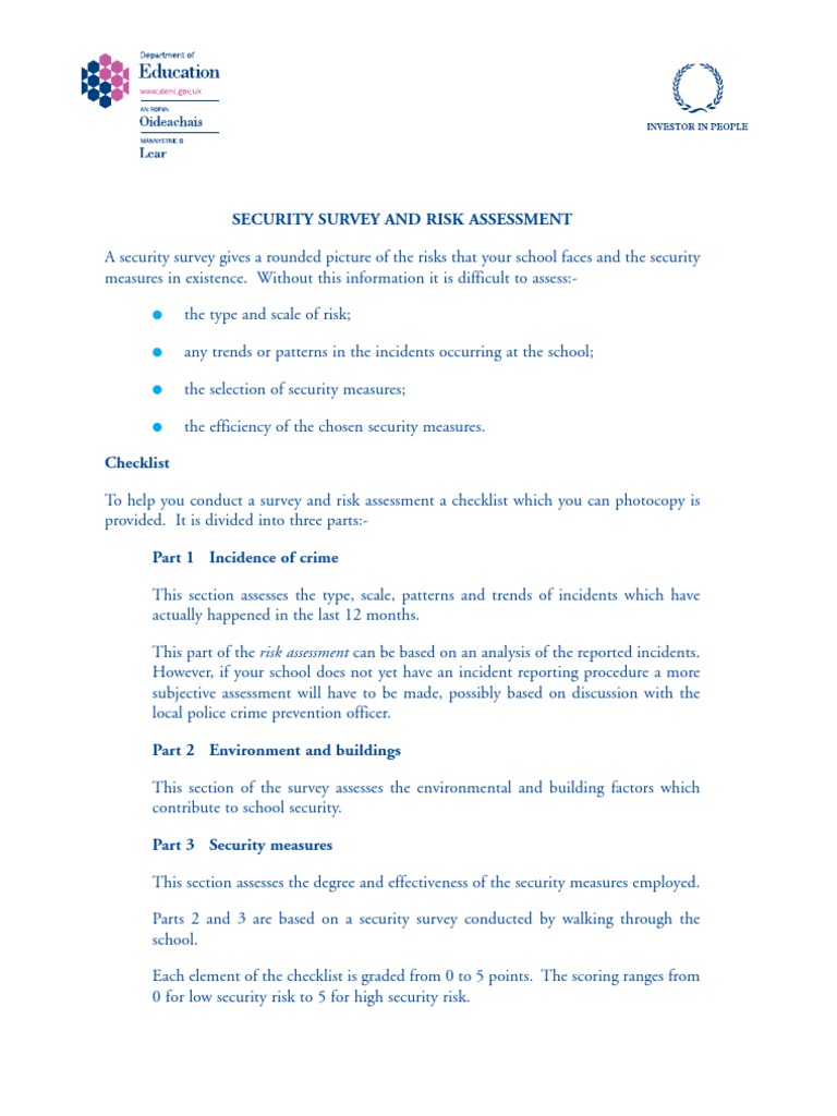 Security Risk Assessment-3 | PDF | Risk Assessment | Risk