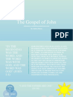 The Gospel of John - Sabria Reuss