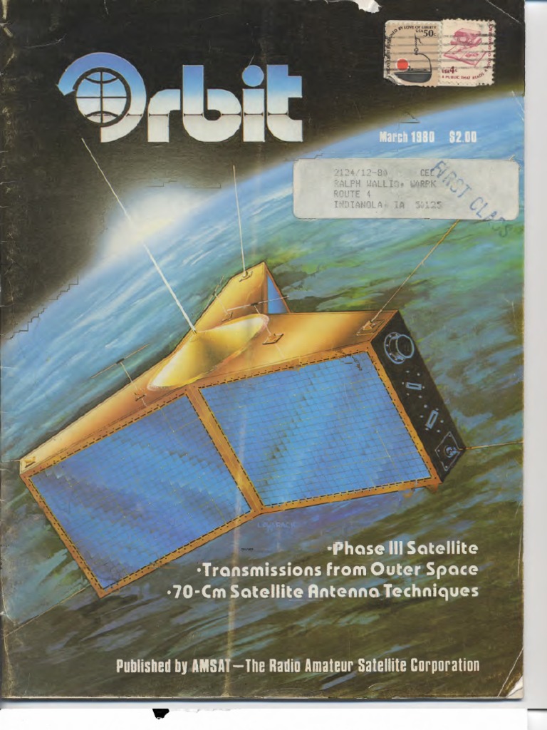 Amsat Orbit 1 | PDF | Science & Mathematics | Technology & Engineering