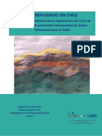 Ser Refugiado en Chile - Trayectorias Institucionales y Experiencias de Salud... - Carreño A y Cabiéses B