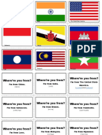 Countries - Flash Cards
