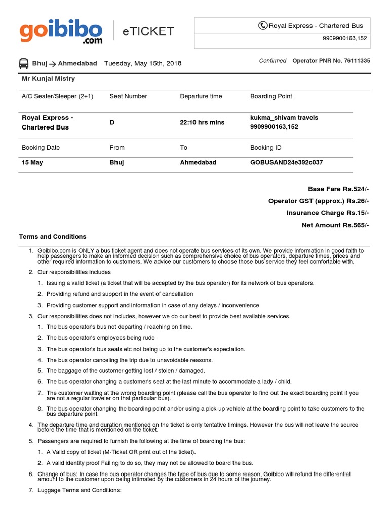 Chartered Bus Ahmedabad To Bhuj 