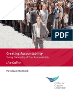 Creating Accountability: Live Online