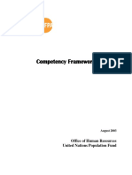 UNFPA-CPH-13-008 - Annex XI - UNFPA Competency Framework