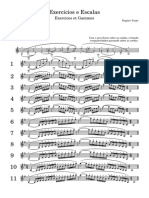 Ysaye Exerccios - e - Escalas - Exercice - Et - Gammes - Ysaye