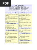 All UNIX COMMANDS, PDF, Computer File