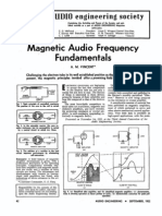 Vincent Magnetic Audio Fundamentals