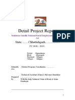 Detail Project Report: State: ....... Chhattishgarh..................