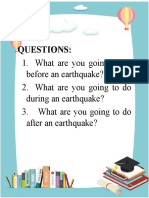 Earthquake Safety: Precautions Before, During and After Quakes
