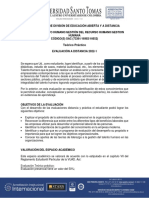 Evaluación Distancia GERENCIA TALENTO HUMANO 2022-1