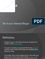 Sciatica: DR Asrar Ahmad Dogar