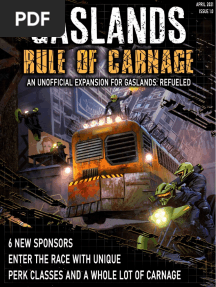 Gaslands - Rule of Carnage - Issue 1.0