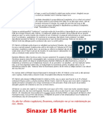 Sinaxar 18 Martie: Cu Ale Lor Sfinte Rugăciuni, Doamne, Miluieşte-Ne Şi Ne Mântuieşte Pe Noi. Amin