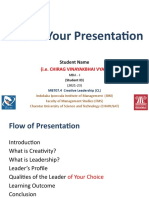 Title of Your Presentation: (I.E. Chirag Vinayakbhai Vyas)