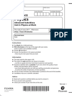 Physics: Pearson Edexcel GCE