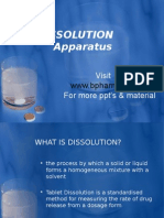 Dissolution Apparatus