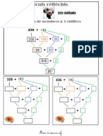 Montisouris CE1 MATHS Calcul réfléchi Addition à 3 chiffres 1