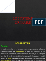LE SYSTEME URINAIRE etudiants (1)