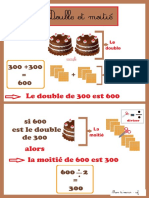 Montisouris CE1 MATHS Double Et Moitié