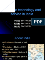 Software Technology and Service in India