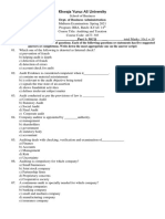 ACT 303 Auditing and Taxation