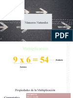 Multiplicación y división naturales