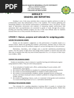 Grading and Reporting | PDF | Educational Assessment | Teachers