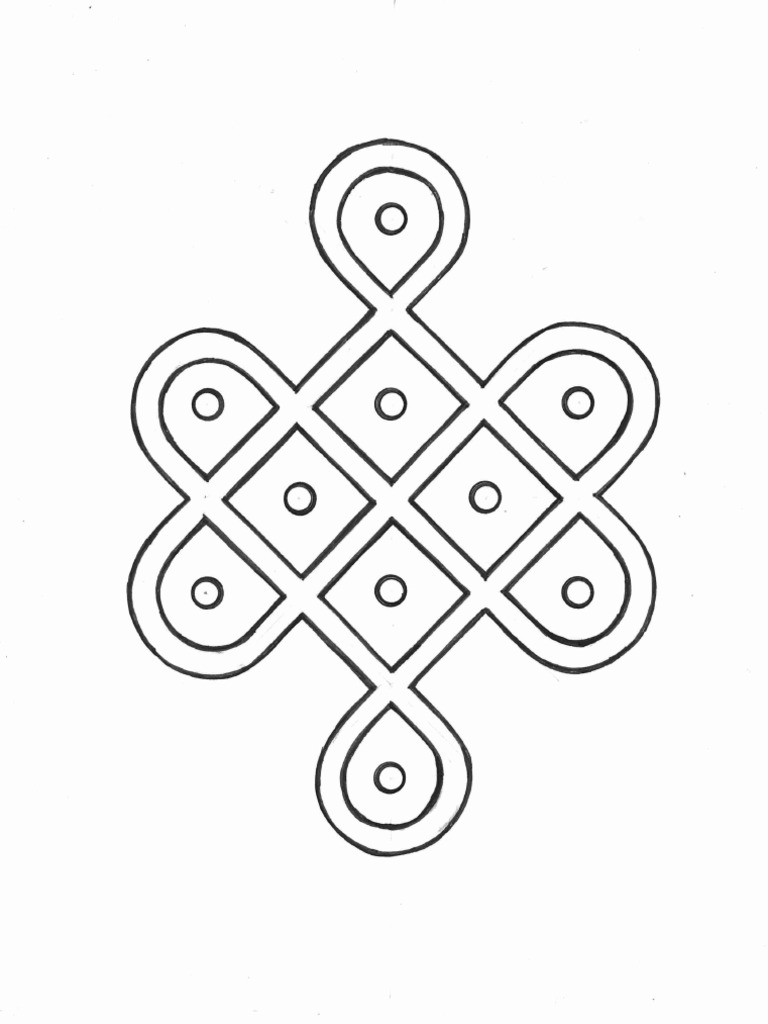 Printable Kolam PDF