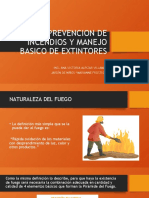 Curso de Incencdios y Manej9o de Extintores