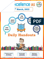 Daily Handouts: 16 March, 2022