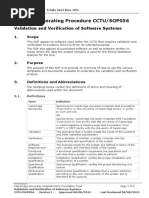 Validation and Verification of Software Systems - 0