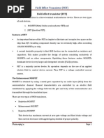 Download Field Effect Transistor FET by RamanaButterfly SN57123311 doc pdf