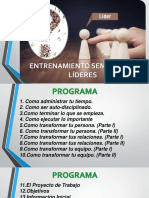 Entrenamiento Semanal de Lideres