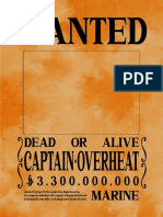 Wanted Captain Overheat