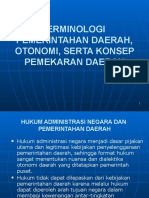 Arti Terminologi Hukum Pemda Daerah Otonom 1