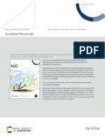 Accepted Manuscript: RSC - Li/njc