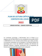 En COVID 19 PLAN DE ASIGNATURA LECTURA CRÍTICA  2022