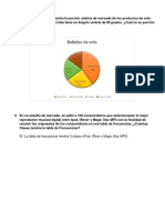 Un Gráfica de Pastel Muestra La Porción Relativa de Mercado de Los Productos de Cola