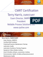 Value CMRT Certification - Terry Harris - 14 Congreso Ipeman