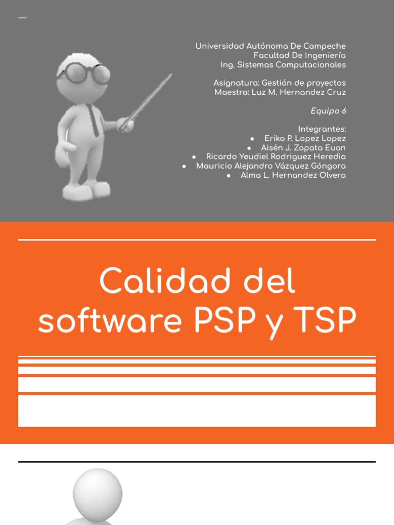 Calidad Del Software PSP Y TPS | PDF