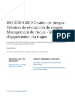 ISO 31010 2019 Risk Management - Resumen Español